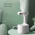 thumbnail image 2 of Inteprter Humidificador eléctrico ABS portátil lindo reemplazo protección de apagado Digital antideslizante 800ml pantalla de tiempo atomizador Electrodomésticos Inteprter HA074683-01B, 2 of 6