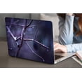 thumbnail image 4 of KSK KAISHEK Plastic Hard Case Shell Cover Only Compatible 2022/2021/2020/2019/2018 Rel. MacBook Air 13 inchs + Black Keyboard Cover Model: A1932/A2179/A2337 m1 Purple series 0630, 4 of 5