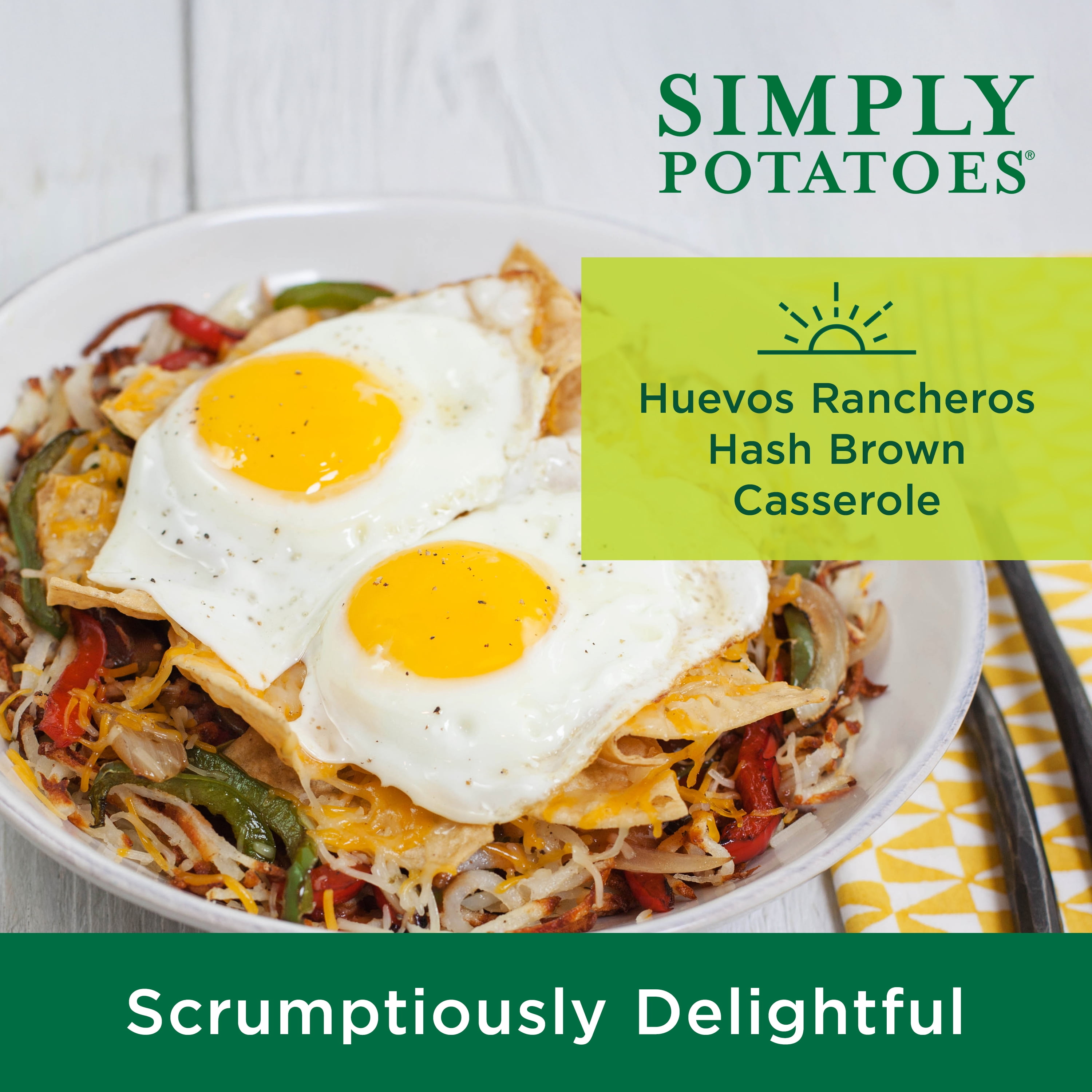 Simply Potatoes Shredded Hash Browns, 20 oz Bag (Refrigerated)