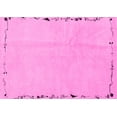 thumbnail image 1 of Ahgly Company Indoor Rectangle Solid Pink Modern Area Rugs, 8' x 10', 1 of 4