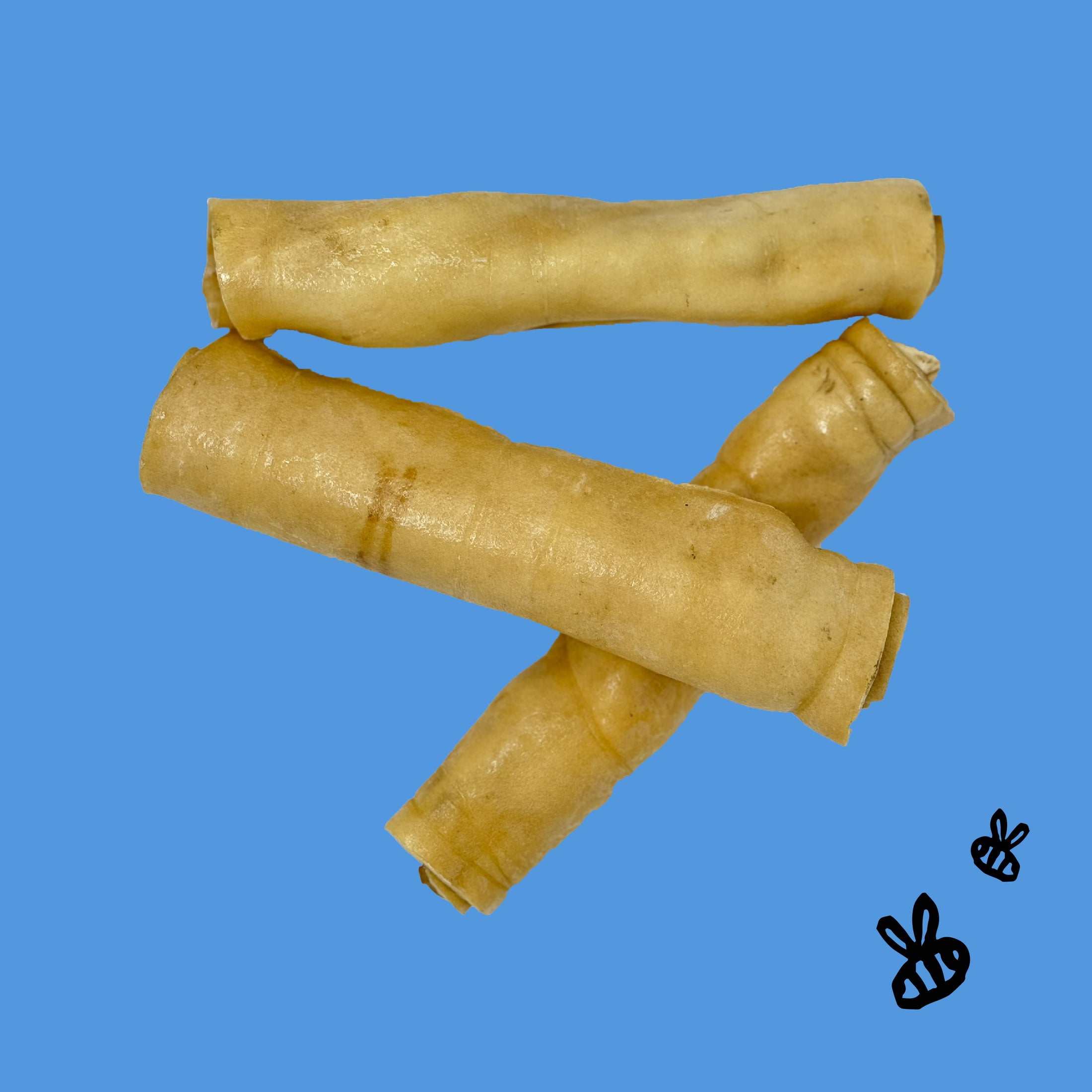 10" COLLAGEN ROLLS - NATURAL DOG CHEWS
