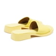 thumbnail image 6 of Camper Women's Dana Leather Strap Slide Sandal, Yellow,7 M US, 6 of 7