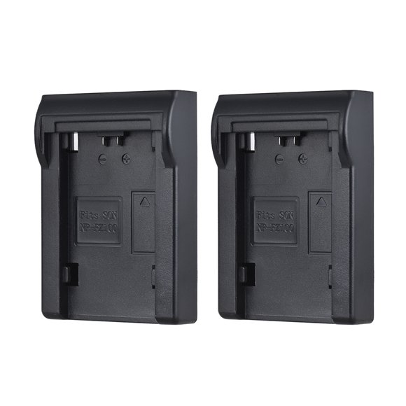 Andoer 2pcs NP-FZ100 Battery Plate for Neweer Andoer Dual/Four Channel Battery Replacement for Sony A7III A9 A7RIII A7SIII