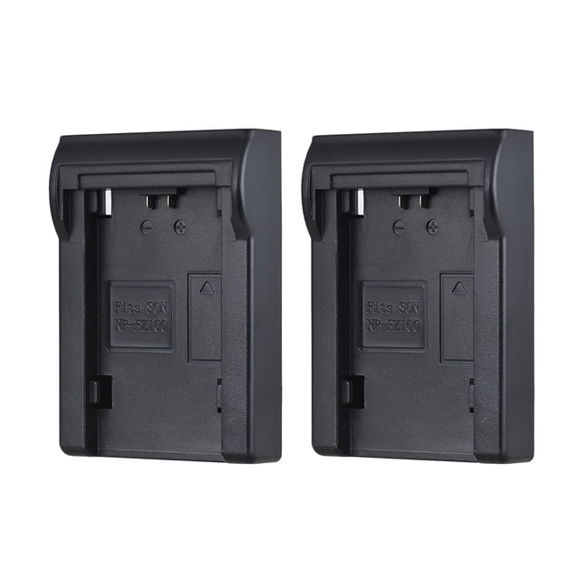 Placa de carga Irfora 2pcs NP-FZ100 placa de batería para Neweer Dual / cuatro canales cargador de batería de reemplazo para Sony A7III A9 A7RIII A7SIII Irfora Placa de carga