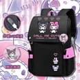 thumbnail image 3 of Sanrios Kuromi kawaii Cartoon Backpack Anime jk lolita Oxford Waterproof Schoolbag Teens Book Bags computer bag Birthday Gift, 3 of 17