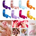 thumbnail image 2 of Ruban Satiné Largeur 1,5 Pouce 99,5 Yards Rubans Simple Face pour Artisanat Emballage Cadeau Bouquets Anniversaires Mariages Décorations, 2 of 8