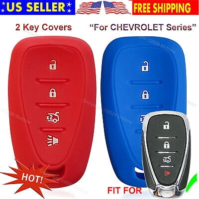 Silicone Cover Holder Protector Remote Chevy Fob Case for Chevrolet Camaro Key