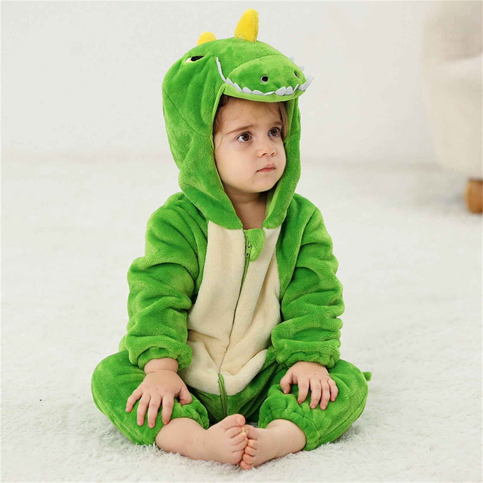FDDMis Toddler Halloween Outfit Christmas Outfits Onesies 0-3 Months Girl 3 Month Boy Clothes Kid Clothes for 11 Year Old Girls Baby Clothes 9-12, Green 12-18 Months