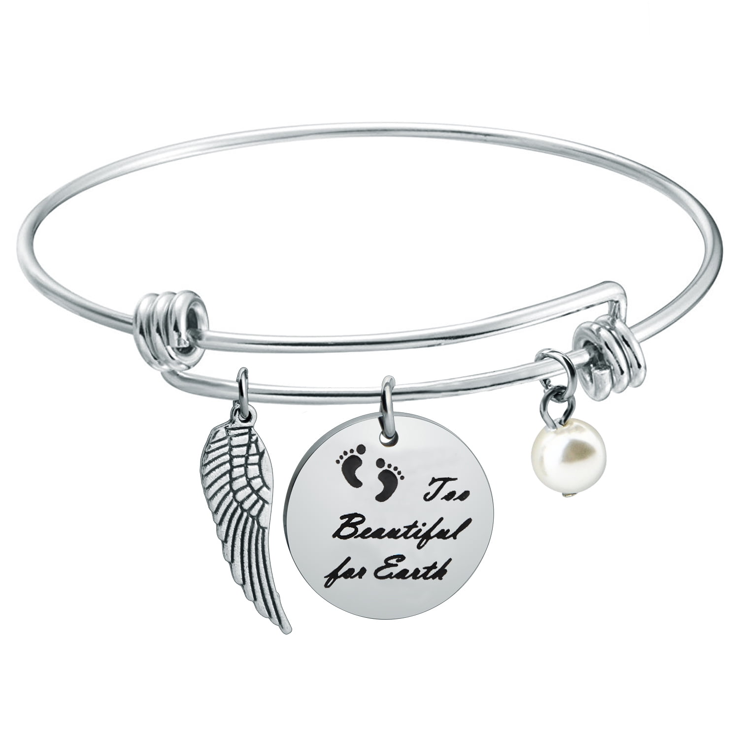 Loss Of A Baby Miscarriage Gift Until We Meet Again Bracelet Mothers Day Gift For Her Memorial Bracelet Loss Of Wife Gift For Daughter