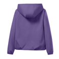 thumbnail image 5 of Women Windbreaker Jacket，Packable Women's Windbreaker Jackets Womens Waterproof Jacket Cropped Windbreaker Jacket Women Rain Gear For Women Waterproof Multi Pocket Travel Jacket Women Purple XL, 5 of 9