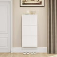 thumbnail image 2 of Dextrus Metal Shoe Cabinet with 3 Drawers and Gooseneck Drawer, 2 of 8