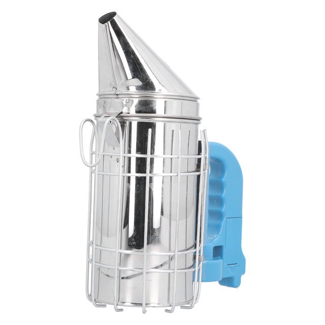 Domqga Electric Beehive Smoker W/Blue Handle Beekeeping Kit Apiculture Beekeeper Too ZI