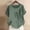 Solid, variant on Hrsba Womens Casual Tops Solid Color Button Court Style Loose Short Sleeve Crew Neck Blouse Lightweight Soft Fabric Summer Daily Top for Women