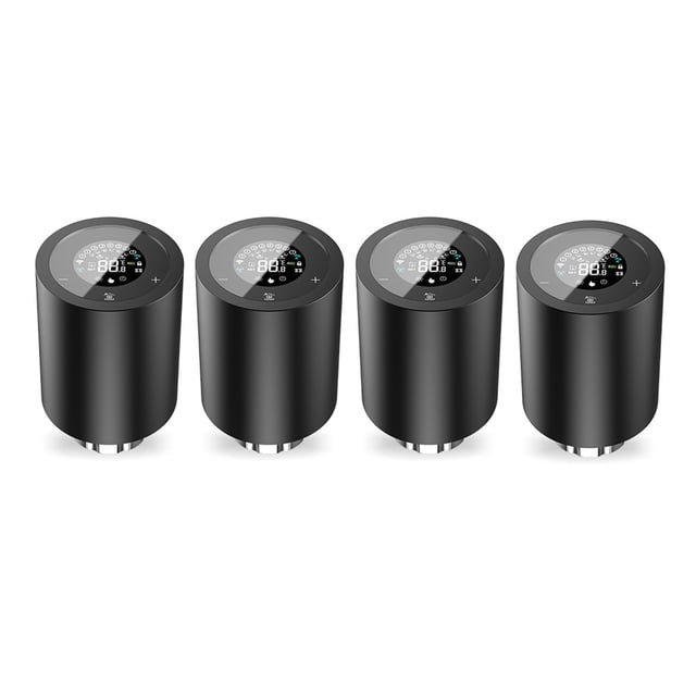 Tuya Smart Radiator Actuator, Valve TRV Thermostat Automatic Programmable Temperature Voice Control For Alexa Google Home ,Save Energy