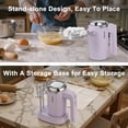 thumbnail image 4 of VAVSEA Electric Hand Mixer with 32 Attachments, Includes 2 Whisk, 2 Dough Hooks, 2 Beater, Cake Decorating, 500W Handheld Mixer for kitchen, Baking, Blending, Purple, 4 of 9