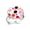 Multi 3, variant on Colorful Ink Circles Pattern Stainless Steel Rings for Women, Open Adjustable Ring Promise Ring Jewelry Gifts