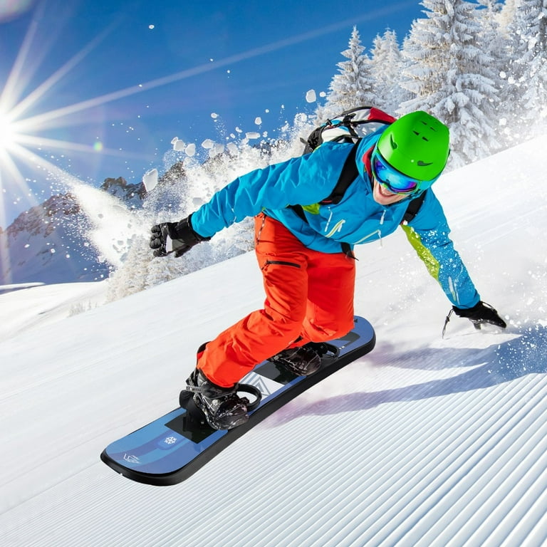 Kidsスノーボード dnusflzt Kids Snowboard,Heavy Duty Plastic Beginner Outdoor