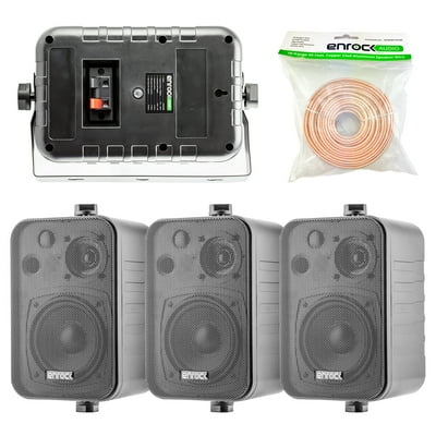 Enrock Audio EKMR408B 4-Inch 200 Watts 3-Way Liberia Ubuy - Main Image