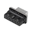 thumbnail image 3 of xinxixnxx Intérieur avant 19pin à 20pin Adaptateur USB 3.0 Type-E Convertisseur pour Carte Mère Connecteur Vertical Type E Accessoire, 3 of 5