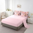 thumbnail image 5 of jejeloiu Cute Milk Cow Bedding Comforter Set 7 Pieces,Kawaii Animal Pig Full Bedding Set,Rustic Farmhouse Cabin Fitted Sheet Flat Sheet,Microfiber Bedroom Decor Reversible, 5 of 8