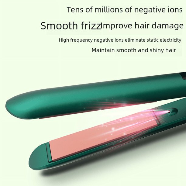 Rizador de pelo recto rizador de pelo recto rizador de doble propósito flequillo hebilla interior cabello liso varilla estudiante plancha de pelo de cerámica férula