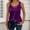 m7-Purple, variant on Casual Tank Tops For Women Summer Sleeveless Solid Color Caged Neck Racerback Muscle Standard Straps Loose Fit Comfortable Breathable Soft Sexy Daily Basic Tops For Ladies,XXL