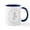 White/Navy Inside, variant on CafePress - Summer Martha's Vineyard Massachusetts Mugs - 11 oz Ceramic Mug - Novelty Coffee Tea Cup