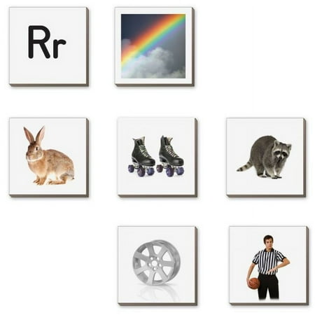 UPC: 0192407062528 | Really Good Stuff EZread Magnetic Photo Tiles: Beginning Sounds