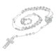 thumbnail image 3 of Rosario De Plata Ley 925 Con Bola Diamantada De 55 Cm, 3 of 5