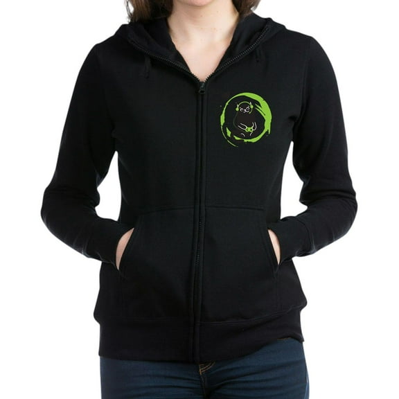 CafePress - Gamer Cat - Women's Zip Hoodie