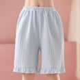 thumbnail image 2 of Ugoldhm Girls Sleep Shorts Unisex Casual Sport Summer Cotton Solid Color Bermuda Shorts Size 3-14, 2 of 5