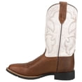 thumbnail image 2 of Roper Womens Monterey Embroidered Square Toe Cowboy  Mid Calf Boots, 2 of 2