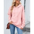 thumbnail image 2 of Oversized Hoodies for Women Fall Fashion Hoodie Y2K Long Sleeve Hooded Sweatshirts with Kangaroo Pocket Alsol Lamesa, 2 of 6