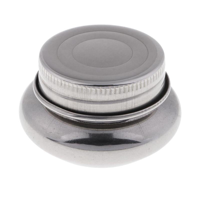 Stainless Steel Single Hole Dipper Painting Palette Cup Clip with Lid 