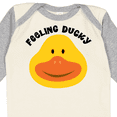 thumbnail image 4 of Inktastic Duck Feeling Ducky Boys or Girls Long Sleeve Baby Bodysuit, 4 of 5