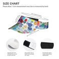 thumbnail image 4 of Bingfone Adjustable Empty Top Sun Visor For Women And Men-Colorful Watercolor Dots, 4 of 8