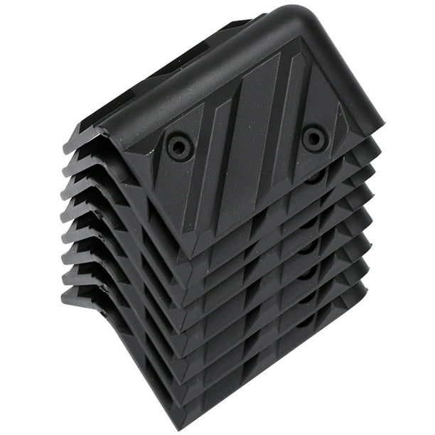 Protector de Esquina de Altavoces Negros de Engrosamiento de Ángulo Derecho, Esquina anti-Altavoz anti-ROPA, Ángulo de Envolta de Altavoces, Para La Serie de