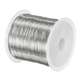 thumbnail image 1 of Uxcell Alambre de Joyería de 0.2mm, Alambre de Manualidades de 32 Gauge 328FT, Alambre de Cobre para Beadwork, Alambres de Metal Suave [100M, Plata], 1 of 1