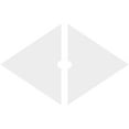 thumbnail image 4 of 30"W x 20"H x 2"ID x 10 1/2"C x 1"P Diamond Architectural Grade PVC Contemporary Ceiling Medallion, Two Piece, 4 of 11