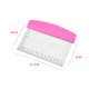 thumbnail image 4 of sweethay Gran oferta, 1 pieza, raspador de multiusos, picador para hornear, cocina, herramienta para raspar pan de Pizza de acero inoxidable con Herramientas y accesorios para hornear rosado sweethay HA0723-03B, 4 of 8