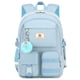 thumbnail image 1 of Mochila para portátil Hidds School College de 15,6 pulgadas para niñas, color azul, 1 of 6