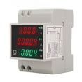 thumbnail image 2 of Digital Ammeter Voltmeter,AC80‑300V 100A DIN Rail DIN Rail Power Meter Power Meter Smooth Operation, 2 of 8