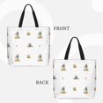 thumbnail image 2 of Easygdp Rabbit Blowing Dandelions Bolsa Tote para Mujer, Bolso de Hombro para Trabajo, Playa, Viajes, Compras y Supermercado, 2 of 7