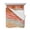 Burnt Orange, variant on Quilts King Size Bedding Set, Burnt Orange Ombre Coastal Lightweight Quilted Comforter, Summer Nautical Beach Ocean Seaside Soft Bedspread Coverlet with Pillow Covers for All Season, 96" x 106"