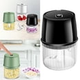 thumbnail image 1 of Clearance! Food Chopper Usb Rechargeable One Button Operation Easy To Use Energy Saving Garlic Chopper 1*Multi-Function Food Blender, 1*Usb Charging Cable, 1 of 4