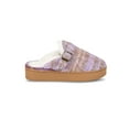 thumbnail image 2 of Jessica Simpson Plaid Platform Cozy Clog Slipper, 2 of 6