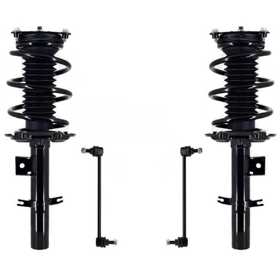 Front Complete Struts Sway Bar Links For 2019-2022 Nissan Altima All Wheel Drive