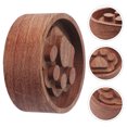 thumbnail image 3 of Miangastore Essential Oil Diffuser Wooden Aromatherapy Round Block Home Office Car Wooden Diffuser, 3 of 8