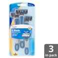 Equate 5 Blade Disposable Razors, 3 Count