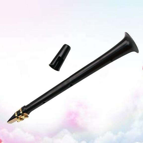 ROSENICE 1Pcs Plastic Pocket Saxophone Portable Musical Instrument For Musicians And Hobbyists In 17.7X3.9In
